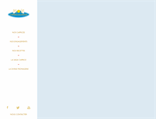 Tablet Screenshot of capricedesdieux.com